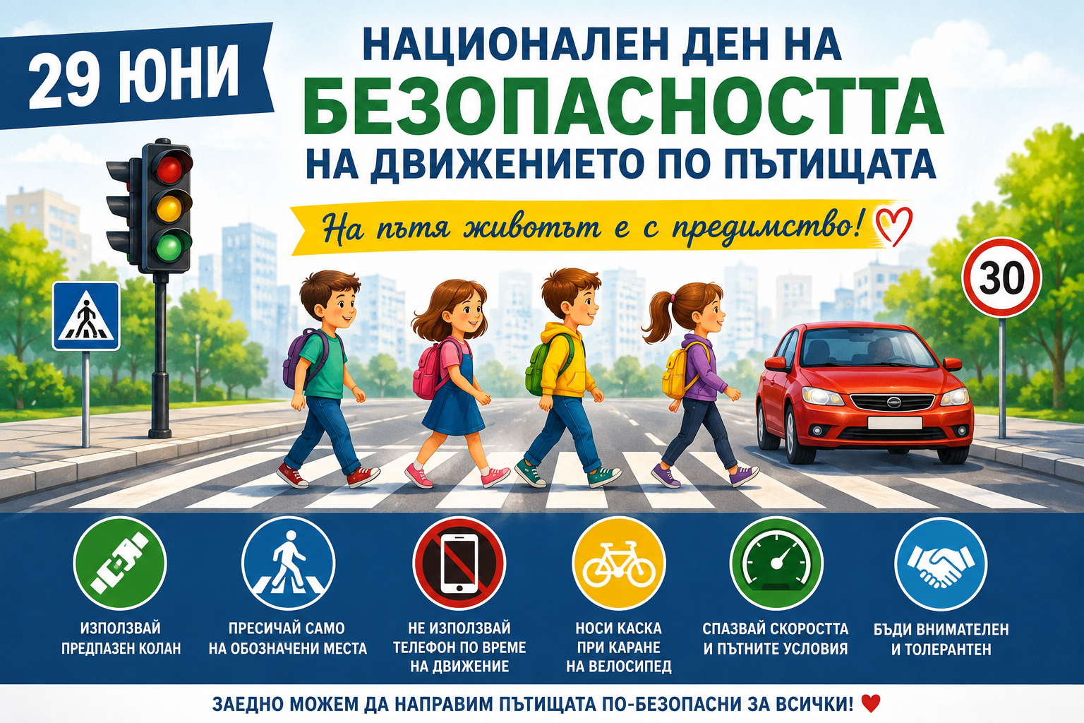 Безопасност на движението по пътищата
